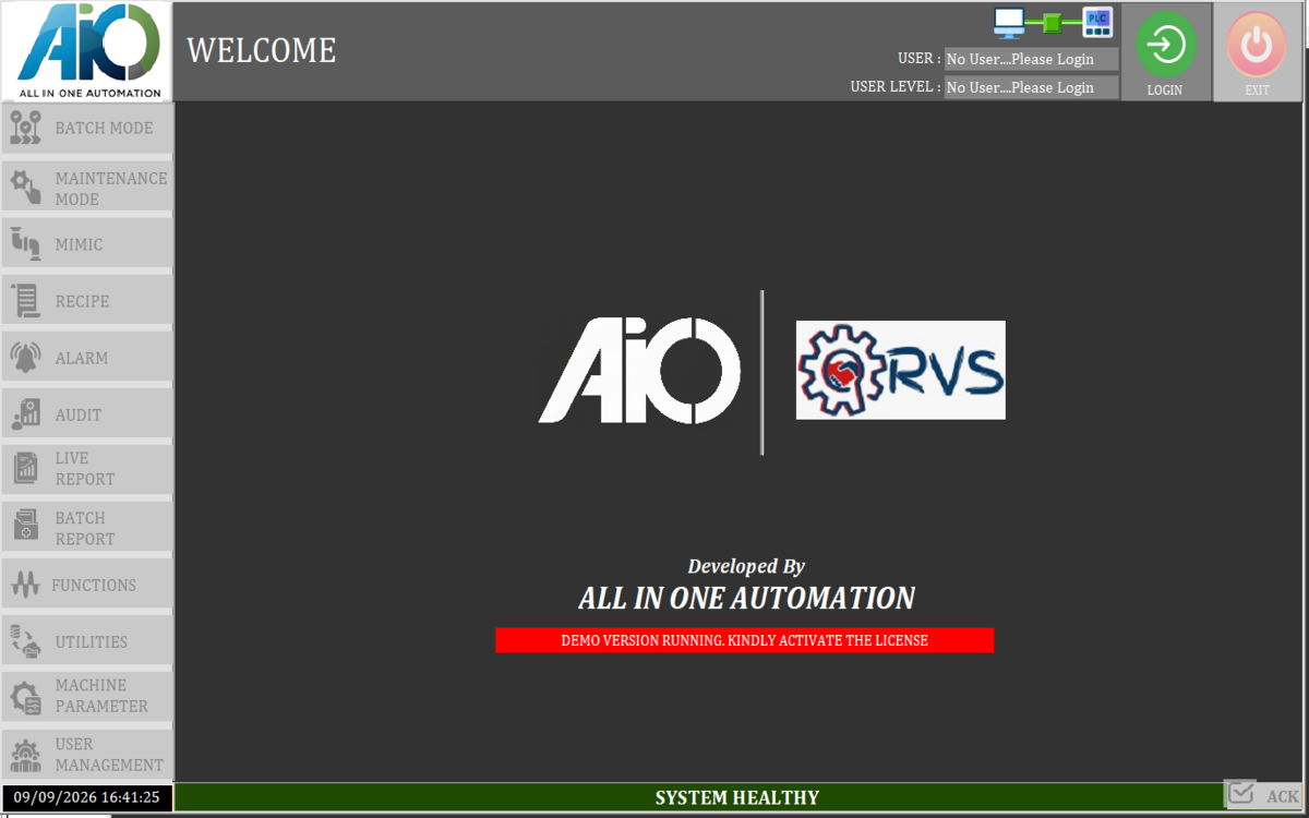 AIO SCADA — plant monitoring, control and 21 CFR Part 11 compliance